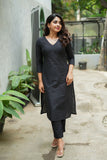 Diya Black Co Ord Set (Set of 2)