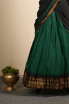Madhuri Green Chettinad Cotton Halfsaree (Set of 3 )
