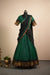 Madhuri Green Chettinad Cotton Halfsaree (Set of 3 )