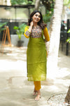 Samriddhi Green Kurti (Set of 2)