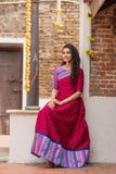 IMD - Srushti Magenta Maxi Dress