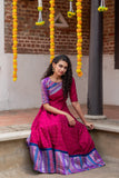 IMD - Srushti Magenta Maxi Dress