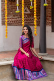 IMD - Srushti Magenta Maxi Dress