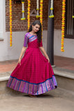 IMD - Srushti Magenta Maxi Dress