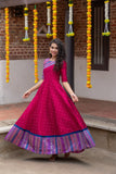 IMD - Srushti Magenta Maxi Dress