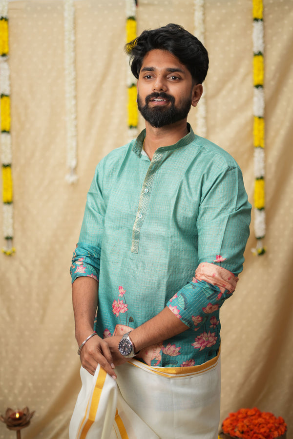 Nedunchezhian Blue Shirt (EK)