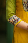 Samriddhi Yellow Kurti (Set of 2)