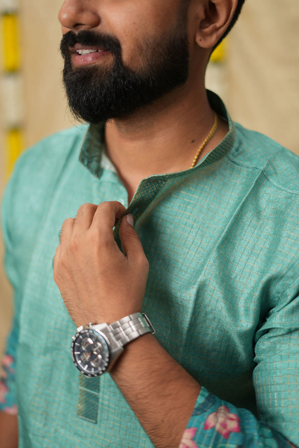 Nedunchezhian Blue Shirt (EK)