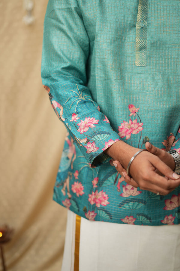 Nedunchezhian Blue Shirt (EK)