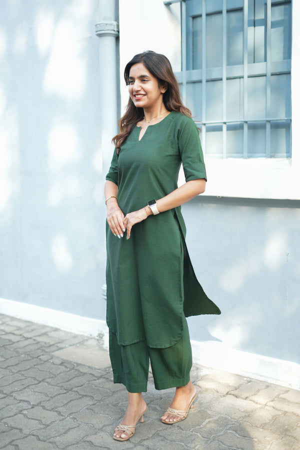 Suji Dark Green Co - Ords ( Set of 2 )