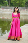 Vaishali Pink maxi Dress