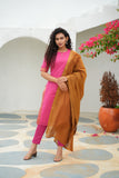 Pramojitha Pink & Mustard - (Set of 2)