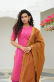 Pramojitha Pink & Mustard - (Set of 2)