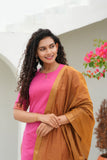 Pramojitha Pink & Mustard - (Set of 2)