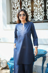Malina Navy Blue Co - Ords ( Set of 2)