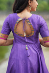 Vaishali Violet maxi Dress