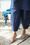 Malina Navy Blue Co - Ords ( Set of 2)