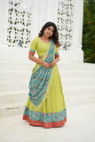 Roopa Green Half Saree