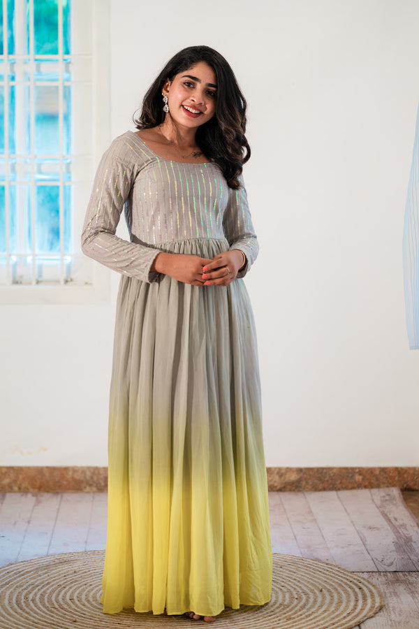 GRG - Siya Grey with Yellow - XS only