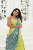 Roopa Green Half Saree