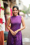 Nalini Violet Kurti Set (Set of 2)