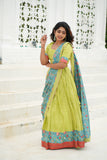 Roopa Green Half Saree