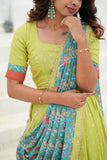 Roopa Green Half Saree