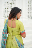 Roopa Green Half Saree