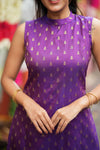 Nalini Violet Kurti Set (Set of 2)