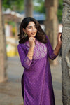 IMD - Pravya Wine Kurti Set (Set of 2)