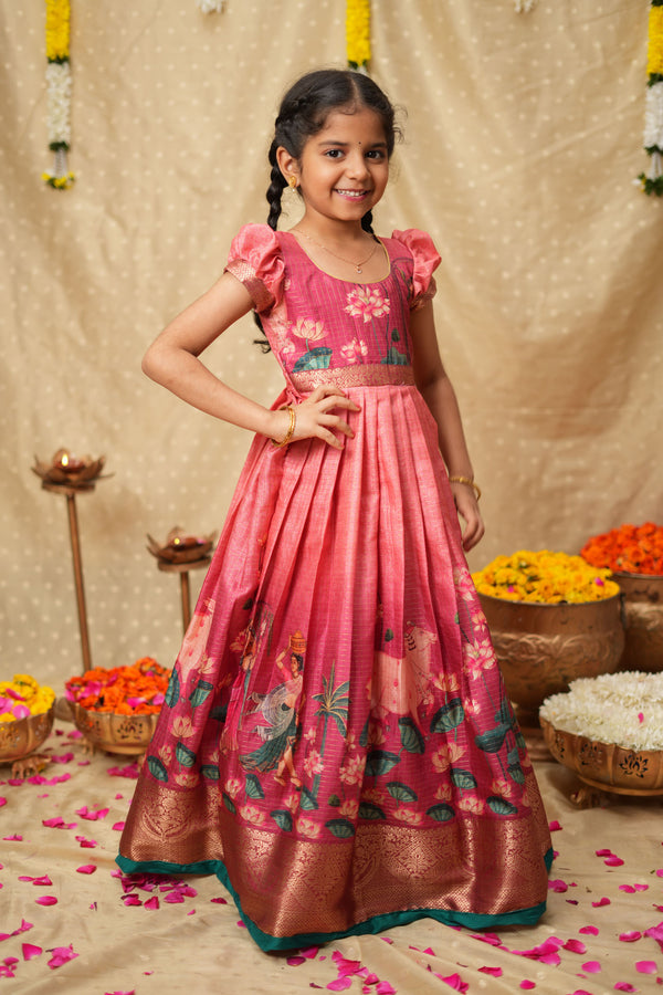 Nikazhya Pink Frock Mini
