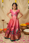 Nikazhya Pink Frock Mini
