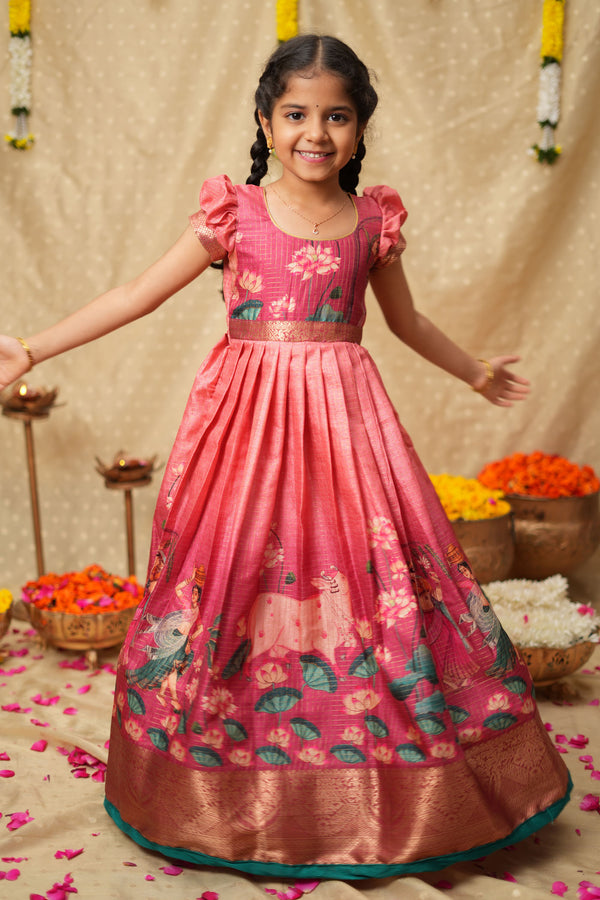 Nikazhya Pink Frock Mini