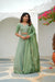 Anupama Mint Green Crop top & Skirt
