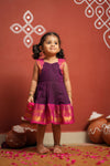 Tamizh Violet Frock Mini