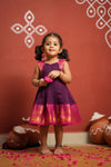 Tamizh Violet Frock Mini