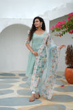 Krithi Mint Green - (Set of 2)