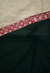 Aadhya Ivory with Green Kurti (Set of 2)