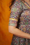 Nivriti Woven Multi-Coloured Anarkali Kurta Set