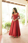Aparna Maroon Dress