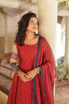 Aparna Maroon Dress