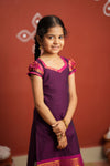 Tamizh Violet Kurti set Mini (Set of 2)