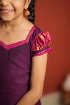 Tamizh Violet Kurti set Mini (Set of 2)
