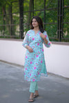 Kamali Blue Kurti Set