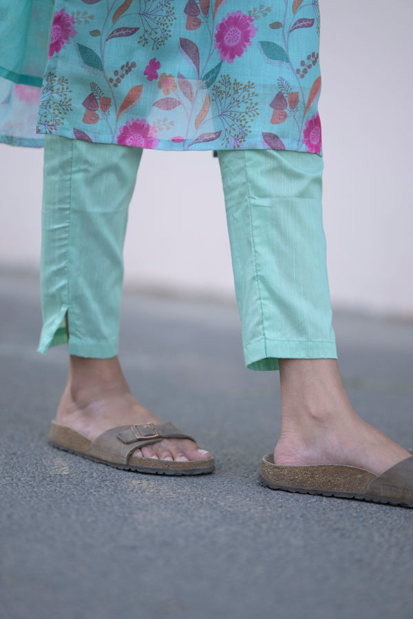 Kamali Blue Kurti Set