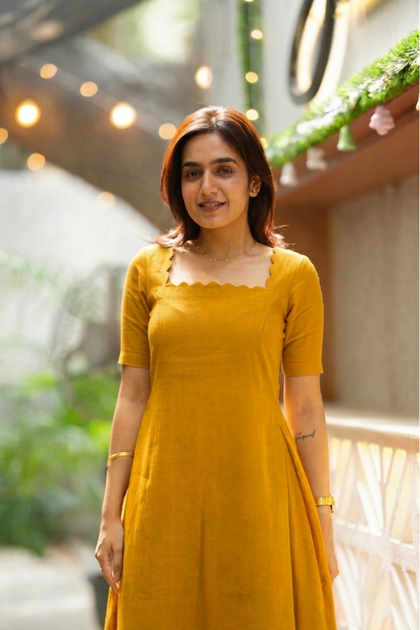 Aarna Yellow Kurta Set (Set of 2)