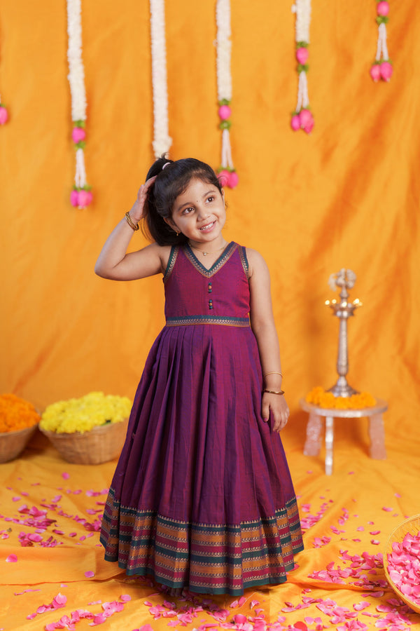 IMD - Geetanjali Magenta Frock Mini