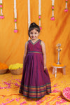 IMD - Geetanjali Magenta Frock Mini