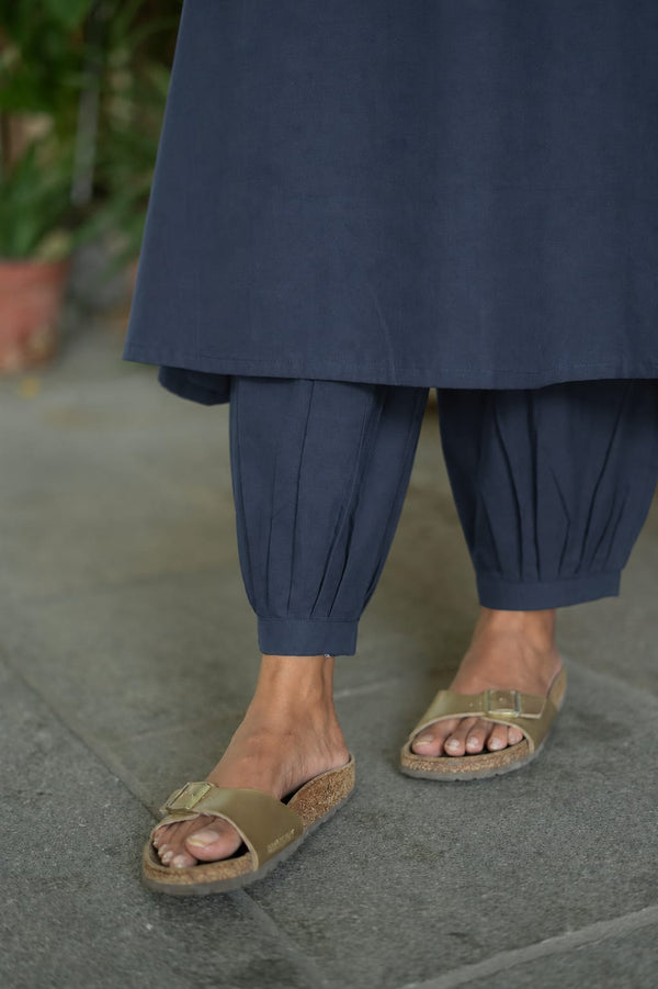 Viha Navy Blue Co - Ords ( Set of 2 )