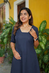 Viha Navy Blue Co - Ords ( Set of 2 )